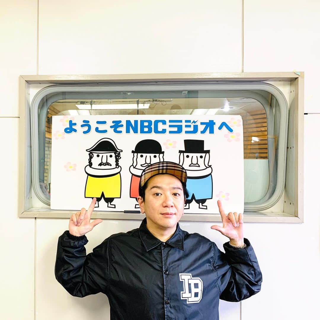 LITTLEのインスタグラム：「長崎来てますー！！ NBCラジオ「あさかラ」今から生放送！ #長崎 #八王子少年 #rhymesaver #愛韻」
