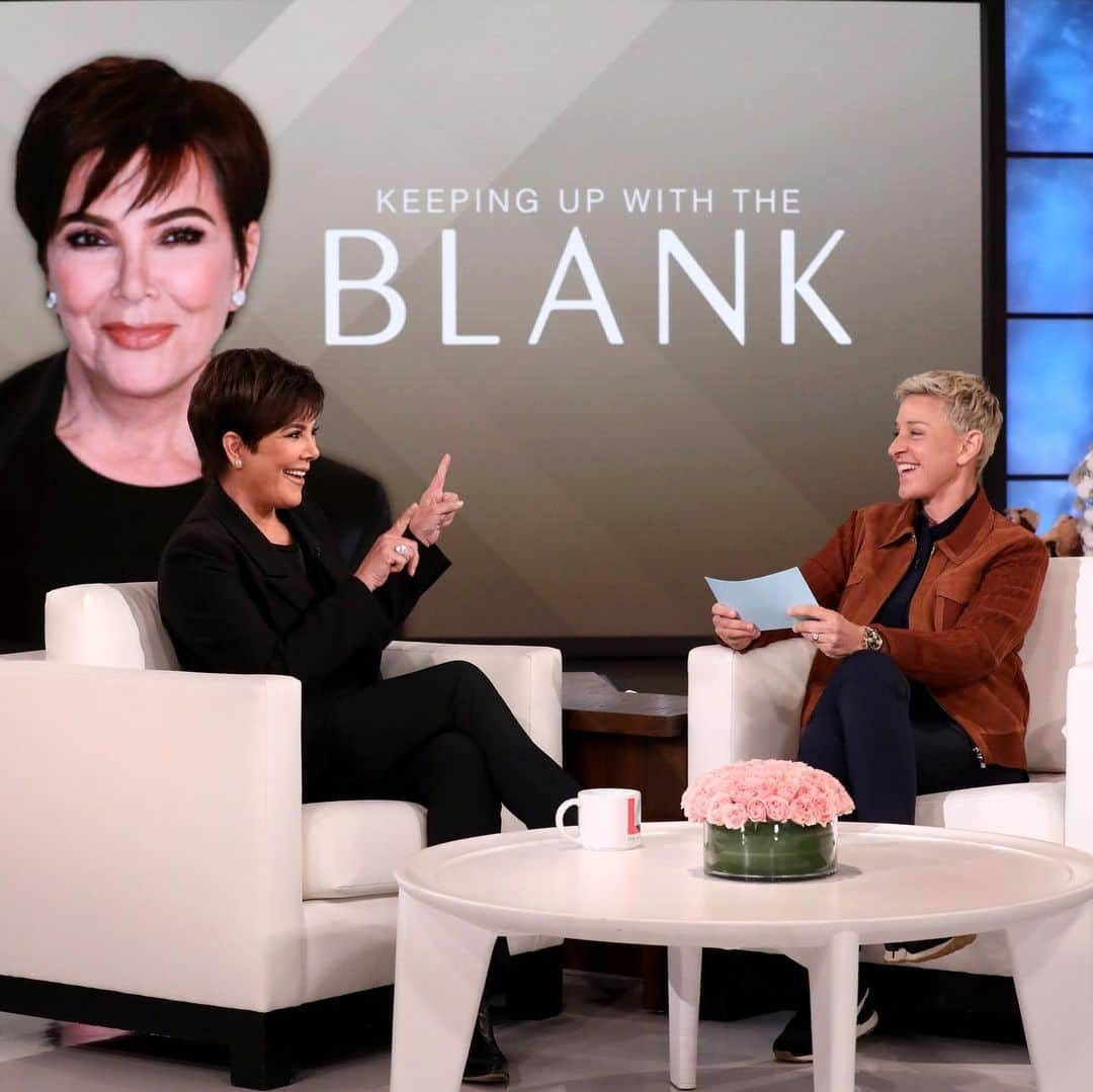 クリス・ジェンナーさんのインスタグラム写真 - (クリス・ジェンナーInstagram)「Tune into @theellenshow today at 3pm on NBC!! Always fun stopping by, Ellen! @theellenshow #TheEllenShow」2月28日 6時53分 - krisjenner