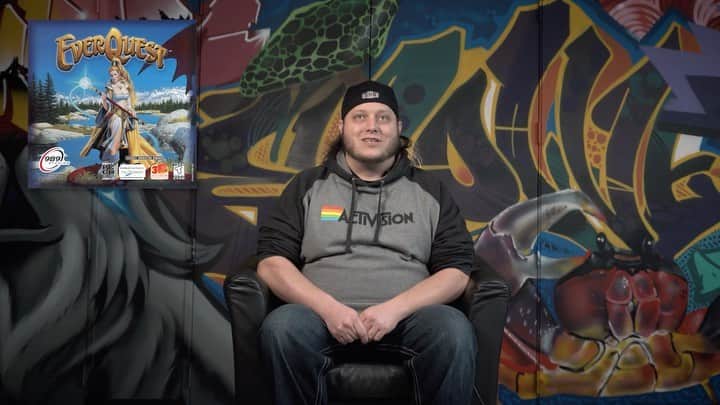 スレッジハンマー・ゲームズのインスタグラム：「Jordache Mathews tells us about his love for the 20-year-old classic MMO, EverQuest. #ForTheLoveOfGames」