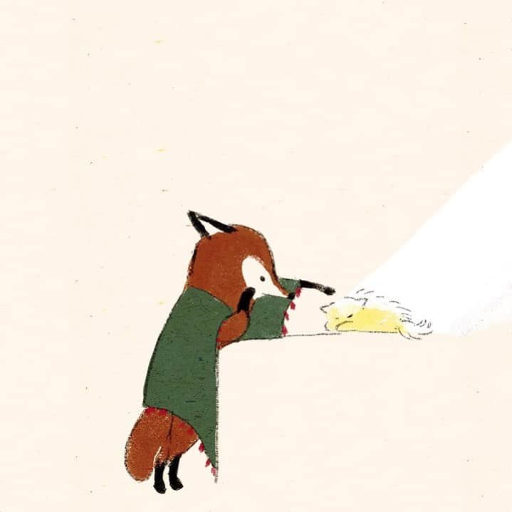 momoroさんのインスタグラム写真 - (momoroInstagram)「すやすや #illustration #cat #fox#猫#ネコ#キツネ#狐#イラスト#ももろ#momoro」2月28日 8時05分 - momoro6666