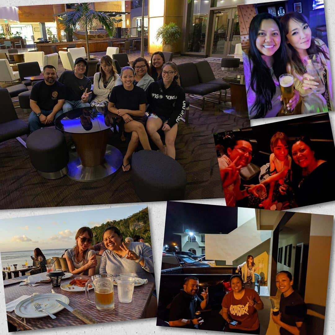 MAYUMIのインスタグラム：「GUAMで沢山の方と知り合い楽しい思い出が作れました🥺💖 次いつ行けるかわからないけども、飛行時間も短いのでふらーっと遊びに行こうかな😊👍 #guam #happy #everyday #love #peace #thanksalot」