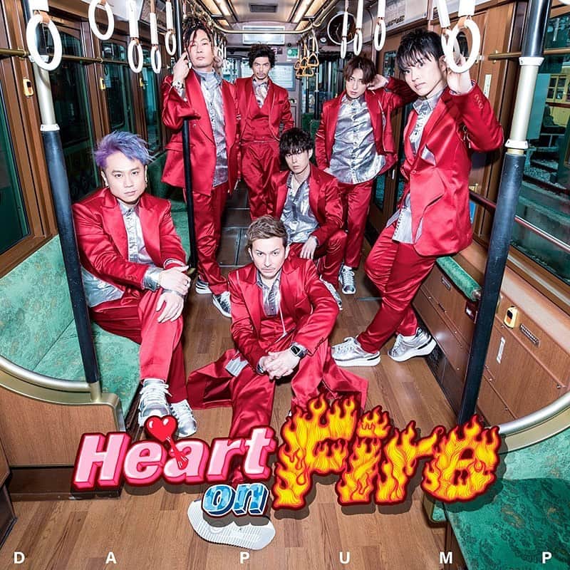 DAICHI のインスタグラム：「3月25日発売 「Heart on Fire」❤️🔥 宜しくお願い致します🙇‍♂️🙏 #DAPUMP #heartonfire」