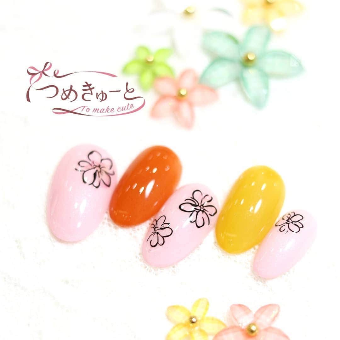 つめきゅーとさんのインスタグラム写真 - (つめきゅーとInstagram)「❀✿春ネイル✿❀Spring nails 2020  春デザイン｜Mar. 1～May.31 No.240 税抜価格 3,000円（税込価格3,300円）  ご予約はこちらへ→www.tomakecute.com  #つめきゅーと #春ネイル  #ネイル #ねいる #ネイルアート #ネイルサロン #津田沼 #稲毛 #新浦安 #成田 #川口前川 #Springnails #nailart #nail salon #speedy #gel nails #美甲 #光療指甲 #フラワーネイル」2月28日 19時53分 - tomakecute