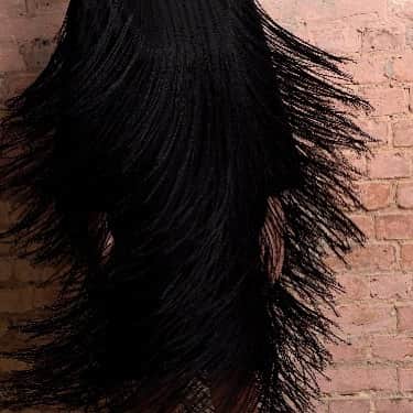 シャロン ワコブさんのインスタグラム写真 - (シャロン ワコブInstagram)「Black fringe dress new fall 2020 collection. Private order enquiries contact com@sharonwauchob.uk #sharonwauchob #fall2020」2月28日 20時23分 - sharonwauchob