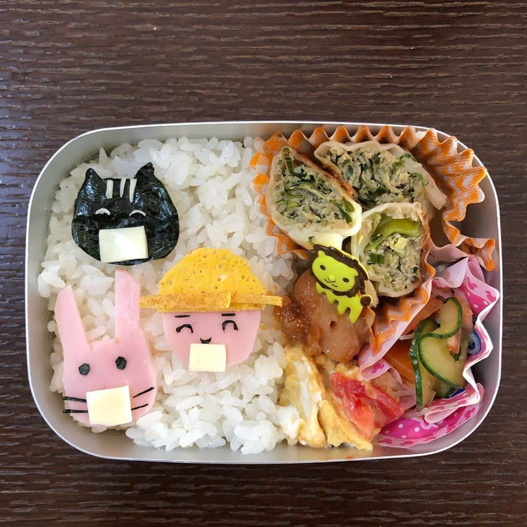 尾関高文のインスタグラム：「お弁当食べた後もマスク忘れないでね弁当。」