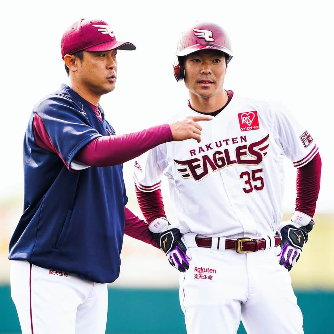 東北楽天ゴールデンイーグルスさんのインスタグラム写真 - (東北楽天ゴールデンイーグルスInstagram)「⚾️ まだまだ金武キャンプの振り返り📸✌🏼 MyHEROへメッセージをよろしくお願いします👍🏼👍🏼 #rakuteneagles #NOWorNEVERいまこそ #日本一の東北へ #写真もイープレで #島内宏明 #鉄平 #森原康平 #高梨雄平 #オコエ瑠偉 #酒居知史  #藤平尚真  #津留﨑大成」2月28日 16時39分 - rakuten_eagles