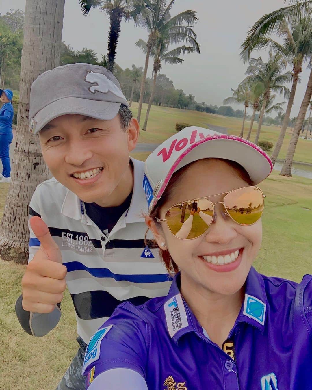 ポーナノン・ファトラムさんのインスタグラム写真 - (ポーナノン・ファトラムInstagram)「Yesterday golf with CEO of Thai Takasago and his friends😁🏌️‍♀️#anotherfunday」2月28日 16時47分 - waen_pornanong