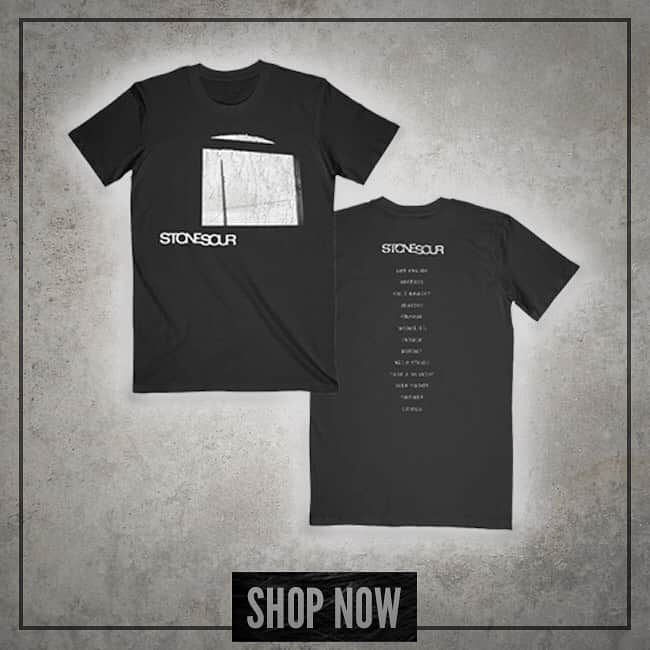 Stone Sourのインスタグラム：「The album that started it all. We've released a #StoneSour ultra soft, vintage-inspired tee in our merch site, available for pre-order now! Link in story.」