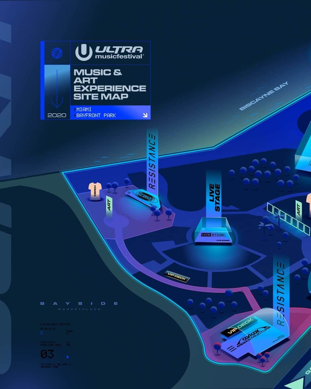 Ultra Music Festivalさんのインスタグラム写真 - (Ultra Music FestivalInstagram)「Ultranauts, plan your #Ultra2020 adventure with our Music & Art Experience Map!  To view the map in high resolution, hit the LINK IN BIO.」2月29日 5時26分 - ultra