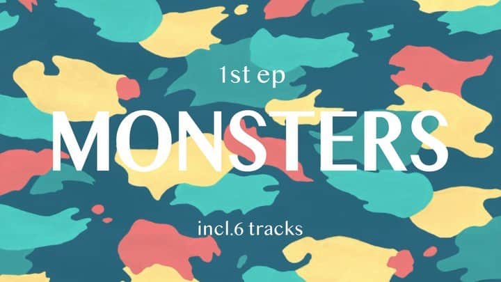 のインスタグラム：「僕のソロプロジェクト、夏と彗星から1st EP MONSTERS のリリースが決まりました🎉  2020/05/06発売です。ぜひとも手にとって欲しい！ タワーレコードさん限定発売です。 本日から予約開始しました。よろしくね！ 特設サイト：https://monsters.jp.net/」