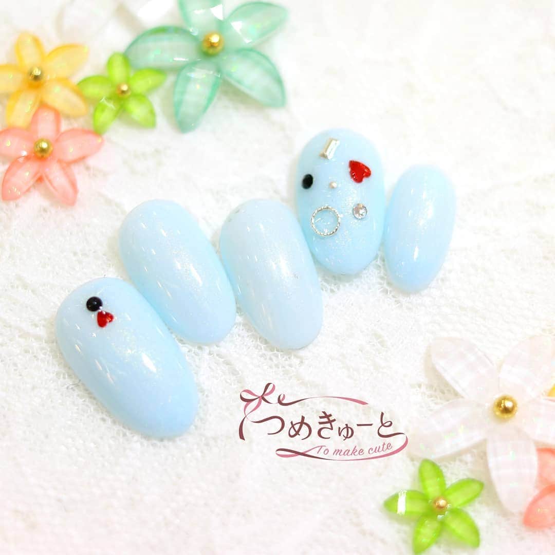 のインスタグラム：「❀✿春ネイル✿❀Spring nails 2020  春デザイン｜Mar. 1～May.31 No.243 税抜価格 3,000円（税込価格3,300円）  ご予約はこちらへ→www.tomakecute.com  #つめきゅーと #春ネイル  #ネイル #ねいる #ネイルアート #ネイルサロン #津田沼 #稲毛 #新浦安 #成田 #川口前川 #Springnails #nailart #nail salon #speedy #gel nails #美甲 #光療指甲」