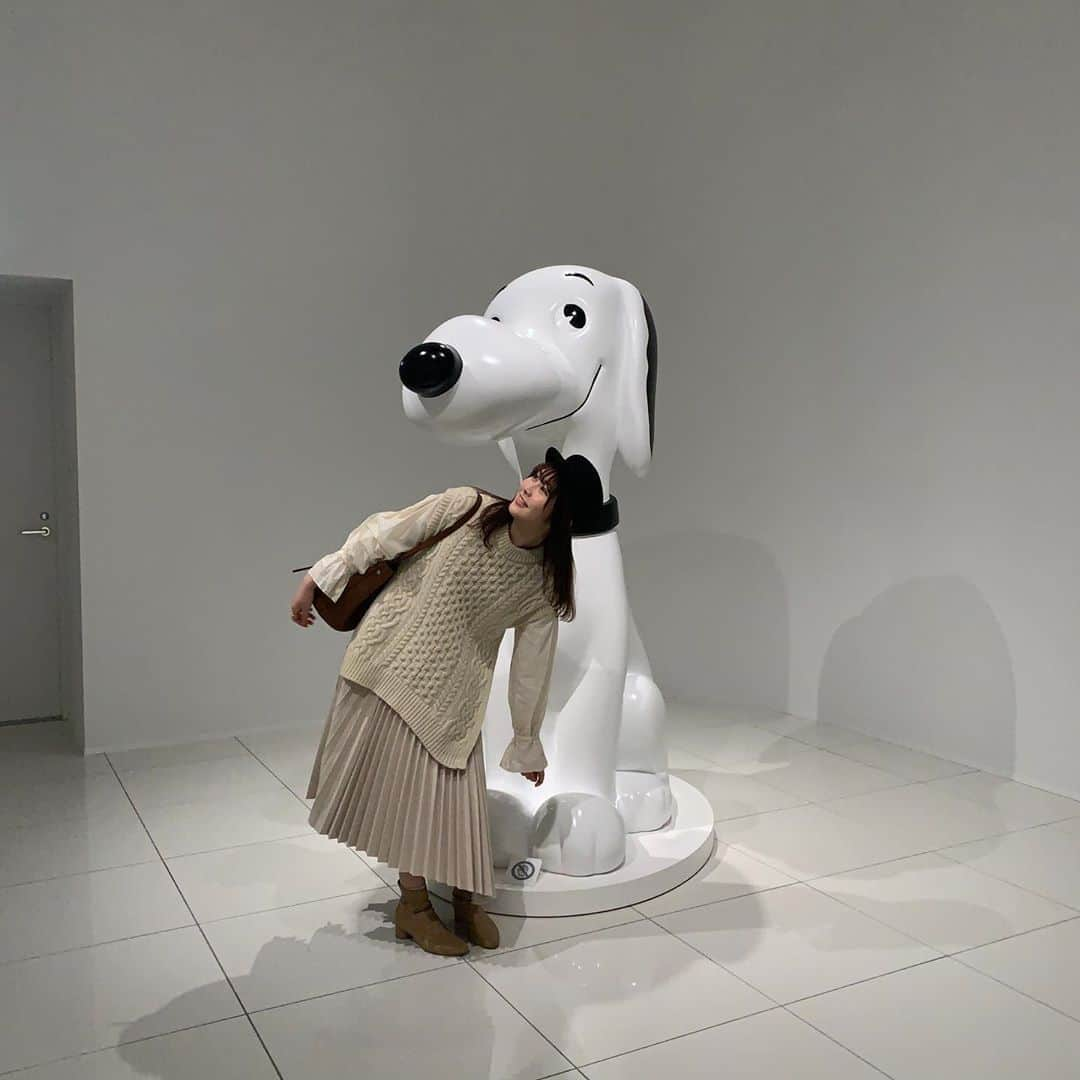 横島亜衿さんのインスタグラム写真 - (横島亜衿Instagram)「スヌーピーミュージアム🐶♡」2月28日 23時59分 - _aeri_yokoshima