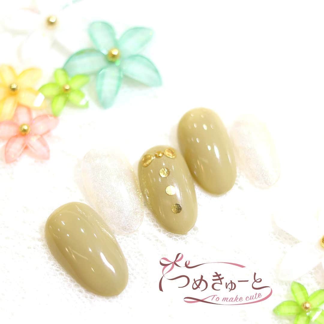 のインスタグラム：「❀✿春ネイル✿❀Spring nails 2020  春デザイン｜Mar. 1～May.31 No.245 税抜価格 3,000円（税込価格3,300円）  ご予約はこちらへ→www.tomakecute.com  #つめきゅーと #春ネイル  #ネイル #ねいる #ネイルアート #ネイルサロン #津田沼 #稲毛 #新浦安 #成田 #川口前川 #Springnails #nailart #nail salon #speedy #gel nails #美甲 #光療指甲」