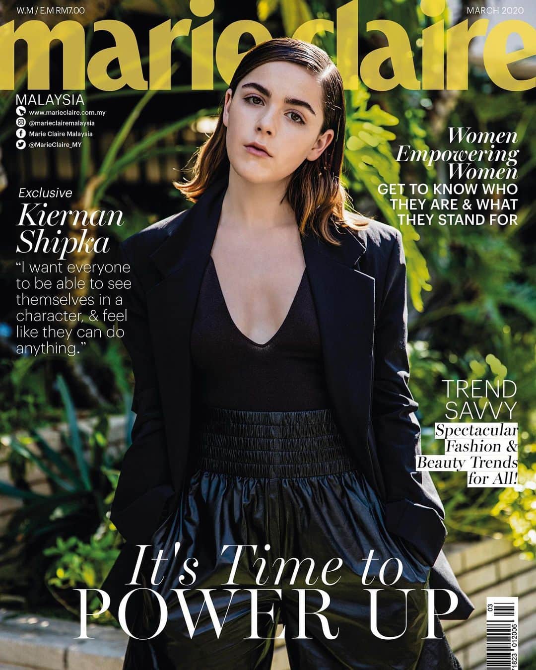 キーナン・シプカのインスタグラム：「@marieclairemalaysia this was fun❤️」