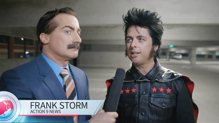 Green Dayのインスタグラム：「Getting your adrenaline running with the Meet Me on the Roof behind the scenes on youtube.com/greenday」