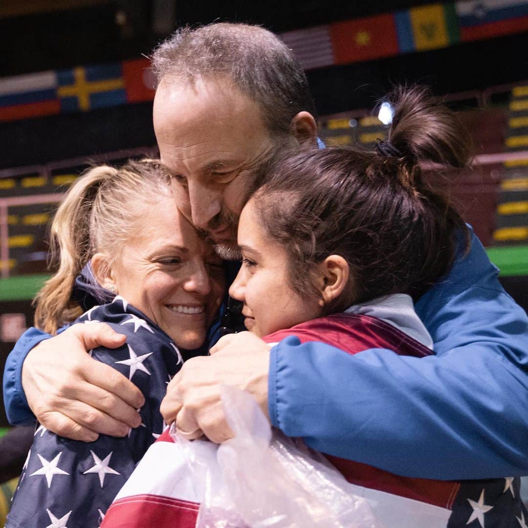 モーガン・キングのインスタグラム：「This man needs a huge thank you for everything he’s done since coming back into USAW. @mgattone64 thank you for bringing life and community back into the team and changing the way we represent @teamusa on an international stage.」