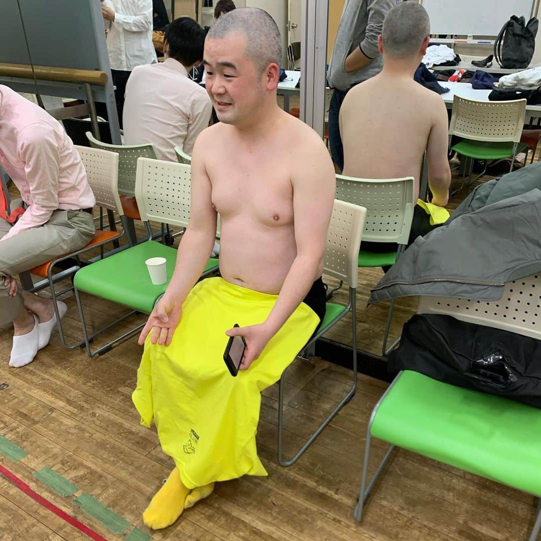 浜田のインスタグラム：「サウナ大好き芸人のめらちゃんや^o^」