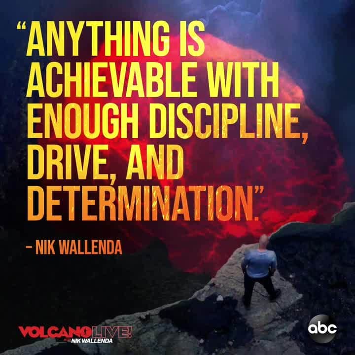アメリカン・ブロードキャスティング・カンパニーのインスタグラム：「@nikwallenda is always ready to achieve anything. Prepare to be amazed by him LIVE on #VolcanoLivewithNikWallenda,  this Wednesday at 8|7c on ABC.」
