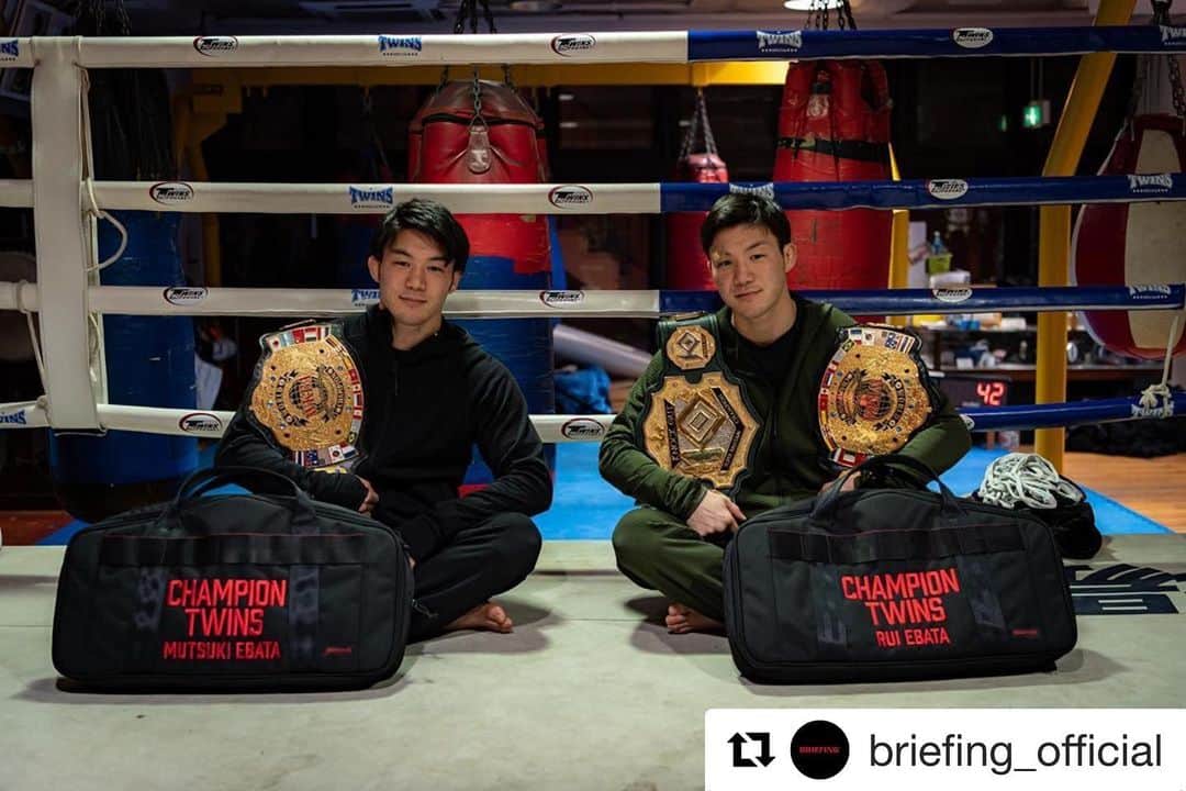 江幡塁のインスタグラム：「#Repost @briefing_official (@get_repost) ・・・ BRIEFING JOURNAL Vol,6 「常に同じ道をふたりで歩んできた。」 @ruiebata @mutsuki3110」