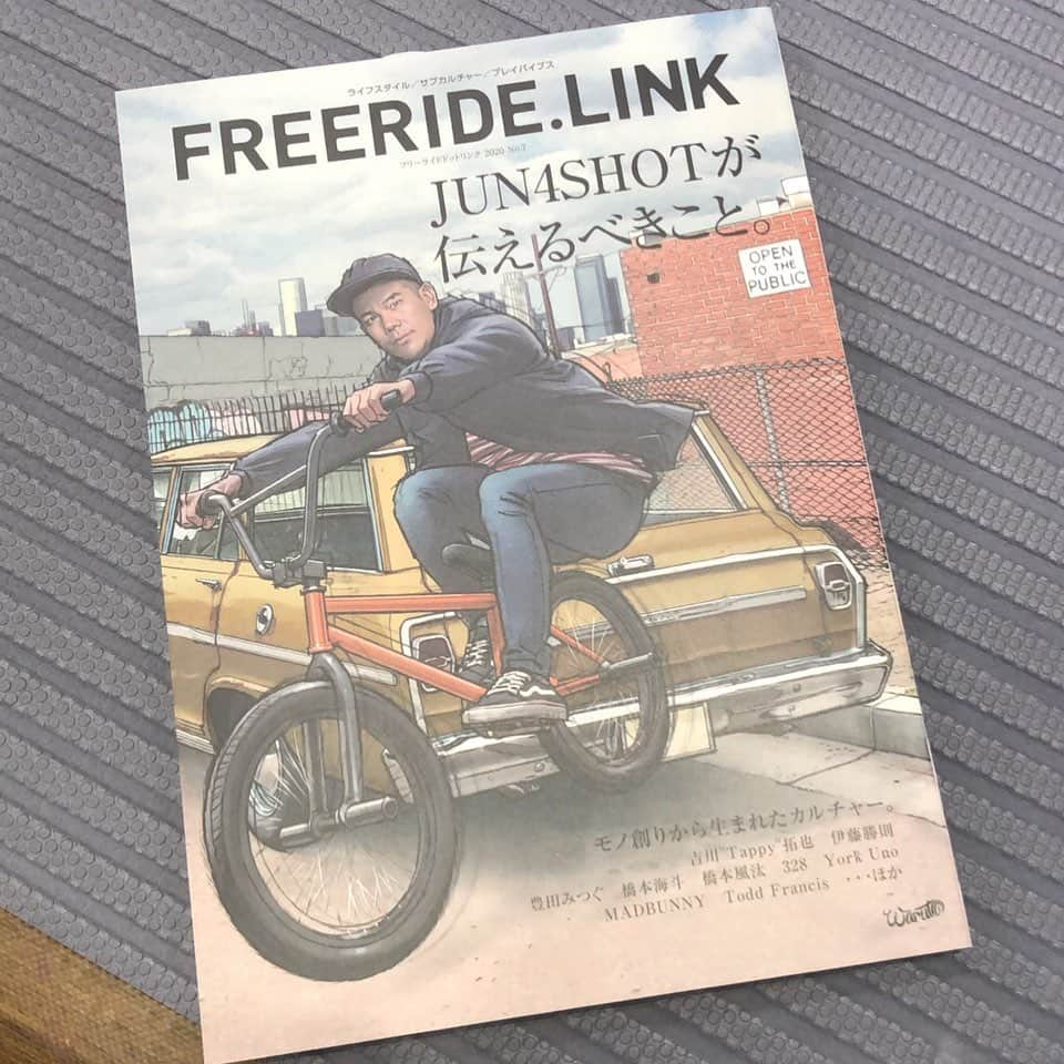 宇野陽介さんのインスタグラム写真 - (宇野陽介Instagram)「@freeride.link  FREERIDE.LINK No.7 発売告知  2020/2/29から発売開始中！  amazon、書店で購入可能です！ 最新刊発売開始されました！ #amazon でもGETできます。今回も、編集協力致しました。是非CHECKして下さい。 #aresbikes #bmx #flatland #freestylebmx #bmxmagazin #freeridelink #theug #madbunny」2月29日 23時56分 - yorkuno