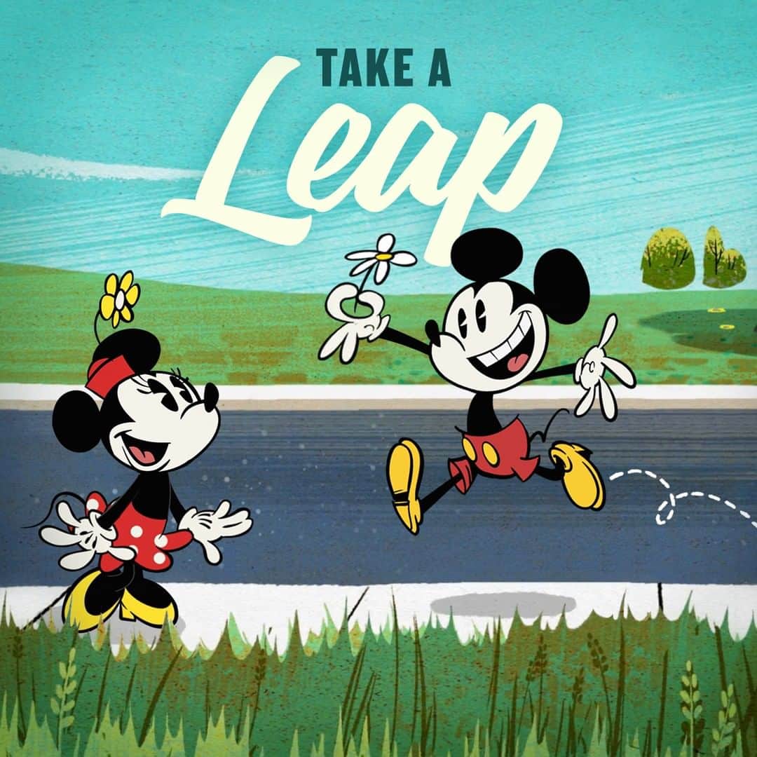 ミッキーマウスさんのインスタグラム写真 - (ミッキーマウスInstagram)「Oh, boy! Jumping for joy on #LeapDay.」3月1日 0時00分 - mickeymouse