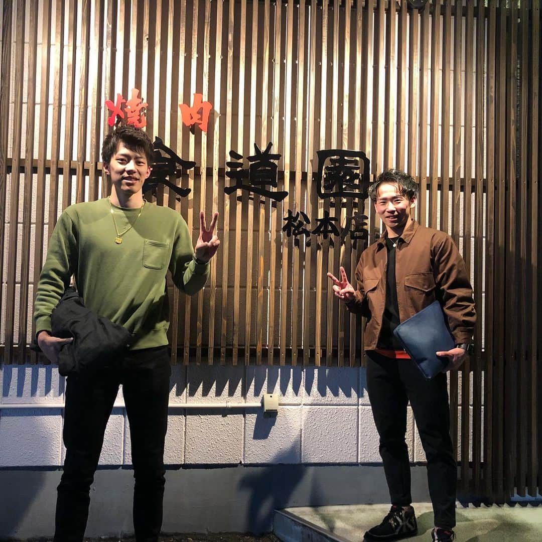 山本憲吾さんのインスタグラム写真 - (山本憲吾Instagram)「先日、松本にある焼肉食道園に 行ってきました！ すごく美味しくて最高でした！ また機会があればいきます！ ぜひみなさんも行ってください！  #食道園」2月29日 16時45分 - marukome.k