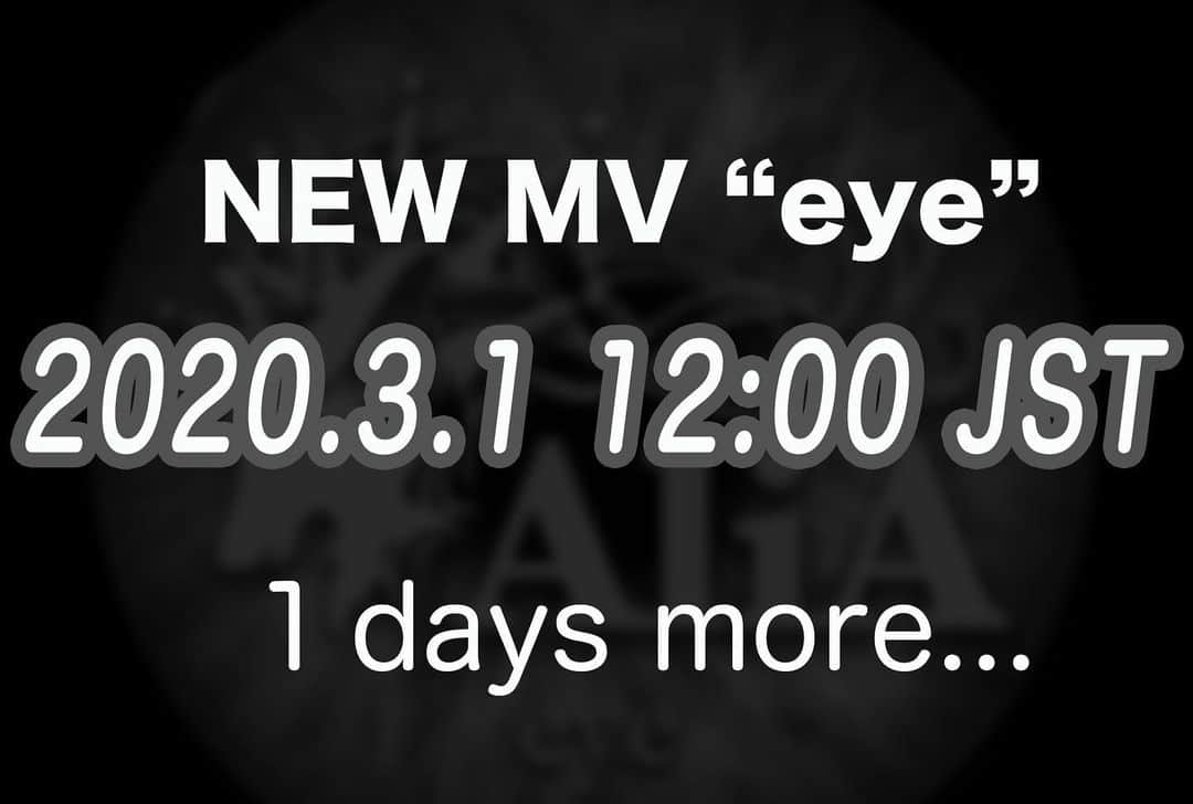 AliAさんのインスタグラム写真 - (AliAInstagram)「【2020.3.1 12:00 PM JST】  only one more day until we release a new music video🎥  photo by @yamada_mphoto  #AliA #eye」2月29日 18時35分 - alia___official