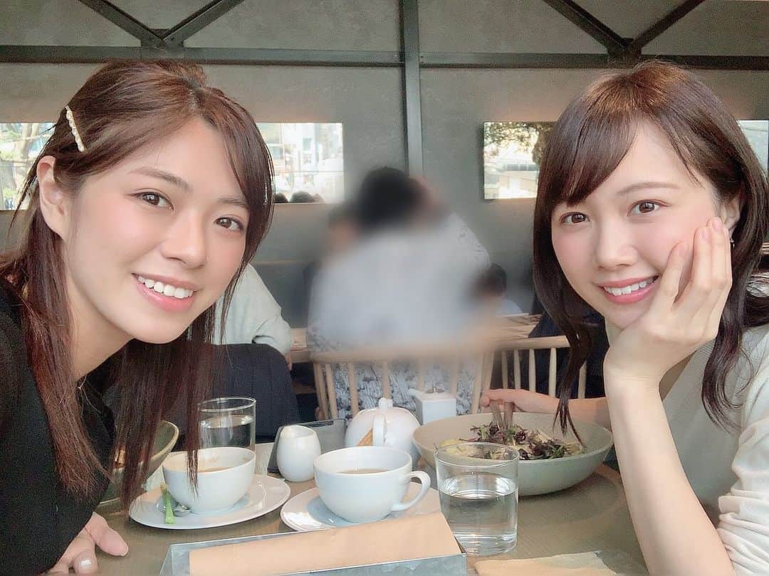 わちみなみのインスタグラム：「@seira_nagashima  ちゃんとランチ😍﻿ ﻿ ひさしぶりでしたん✨﻿ ﻿ ﻿ #ランチ﻿ #永島聖羅 ちゃん」