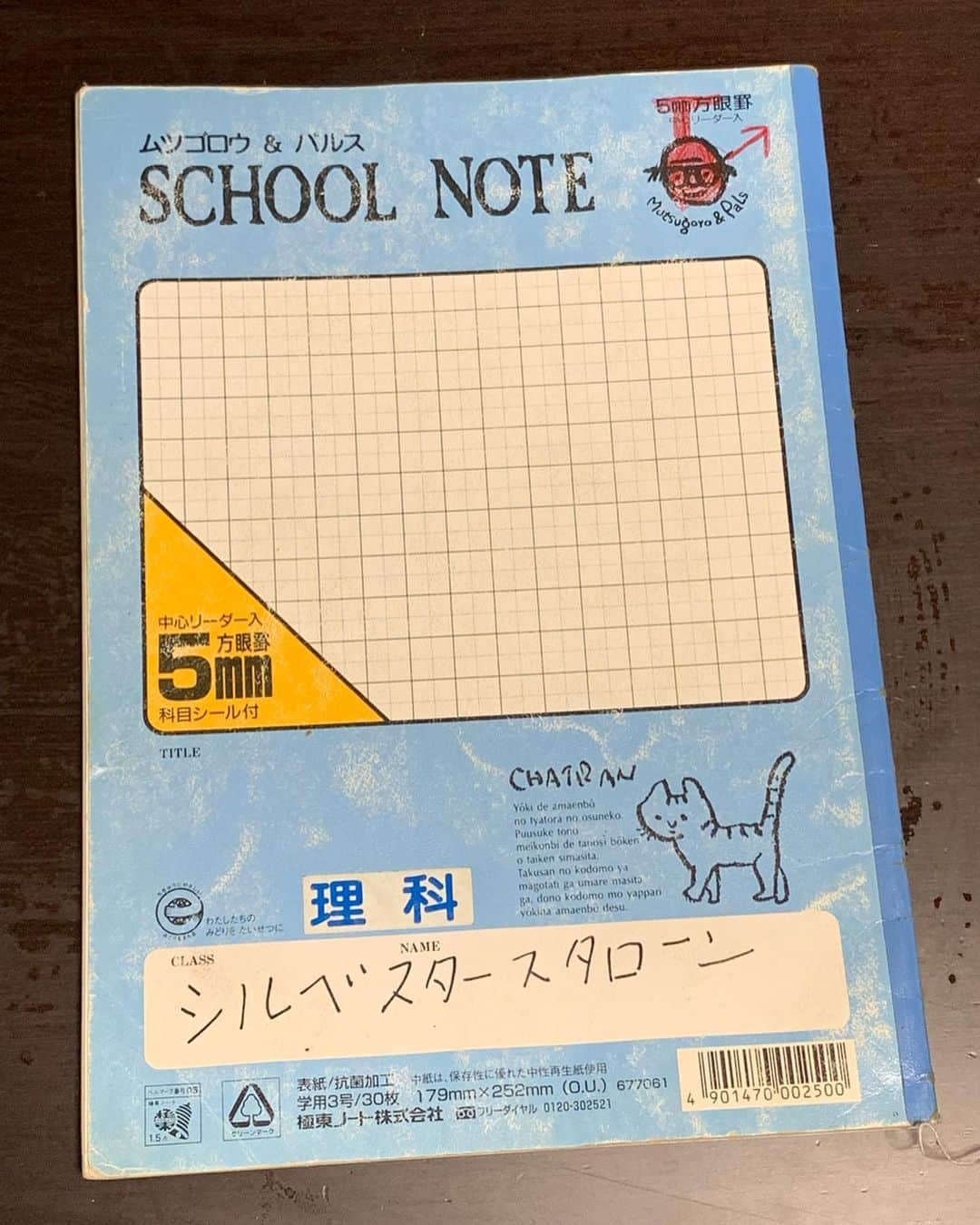 コージ・トクダさんのインスタグラム写真 - (コージ・トクダInstagram)「小学生の時のノートが出てきた。﻿ ﻿ どうやら小学生の僕はハリウッドスターに憧れていたらしい😂﻿ww ﻿ ﻿ たまらん。﻿もっかい目指すかい。 ﻿ #よく先生も許したなぁw﻿ #ロビンウィリアムズ﻿ #シルベスタースタローン﻿ #ニコラスケイジ﻿ #ショーンコネリー」2月29日 20時15分 - koji_tokuda1220