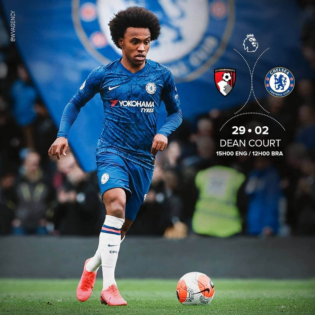 ウィリアンさんのインスタグラム写真 - (ウィリアンInstagram)「Matchday. 💪🏿💙⚽️ #CFC #premierleague #W10 #comeonchelsea」2月29日 21時51分 - willianborges88