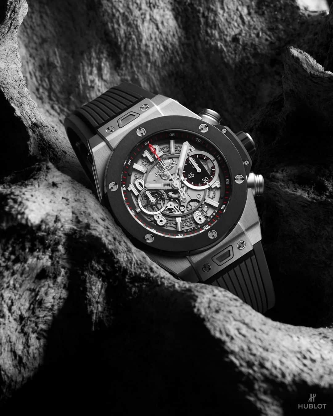 ウブロさんのインスタグラム写真 - (ウブロInstagram)「When innovation becomes the tradition. #TheArtOfFusion is our commitment to evolution. #BigBangUnico Titanium Ceramic.」2月29日 22時01分 - hublot