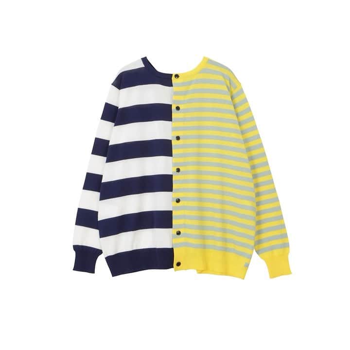 ネ・ネットのインスタグラム：「【 pickable stripe knit ¥13,000+tax 】  左右の身頃を自由に“えらべるニット、ピッカボー”。 今季は見た目にも楽しいstripe=ボーダー柄でアップデートしました。 前後2wayで着られる便利さはそのままに、カラーもボーダーピッチも異なる6種類のパターンから、気分や好みで自分だけの組み合わせを楽しめます。  #ネネット #nenet #新作 #new #spring #summer #2020 #collection #shoponthehill  #fashion #tokyo #japan #大人カジュアル #大人ネネット #otona_nenet #pickable #ピッカボー」