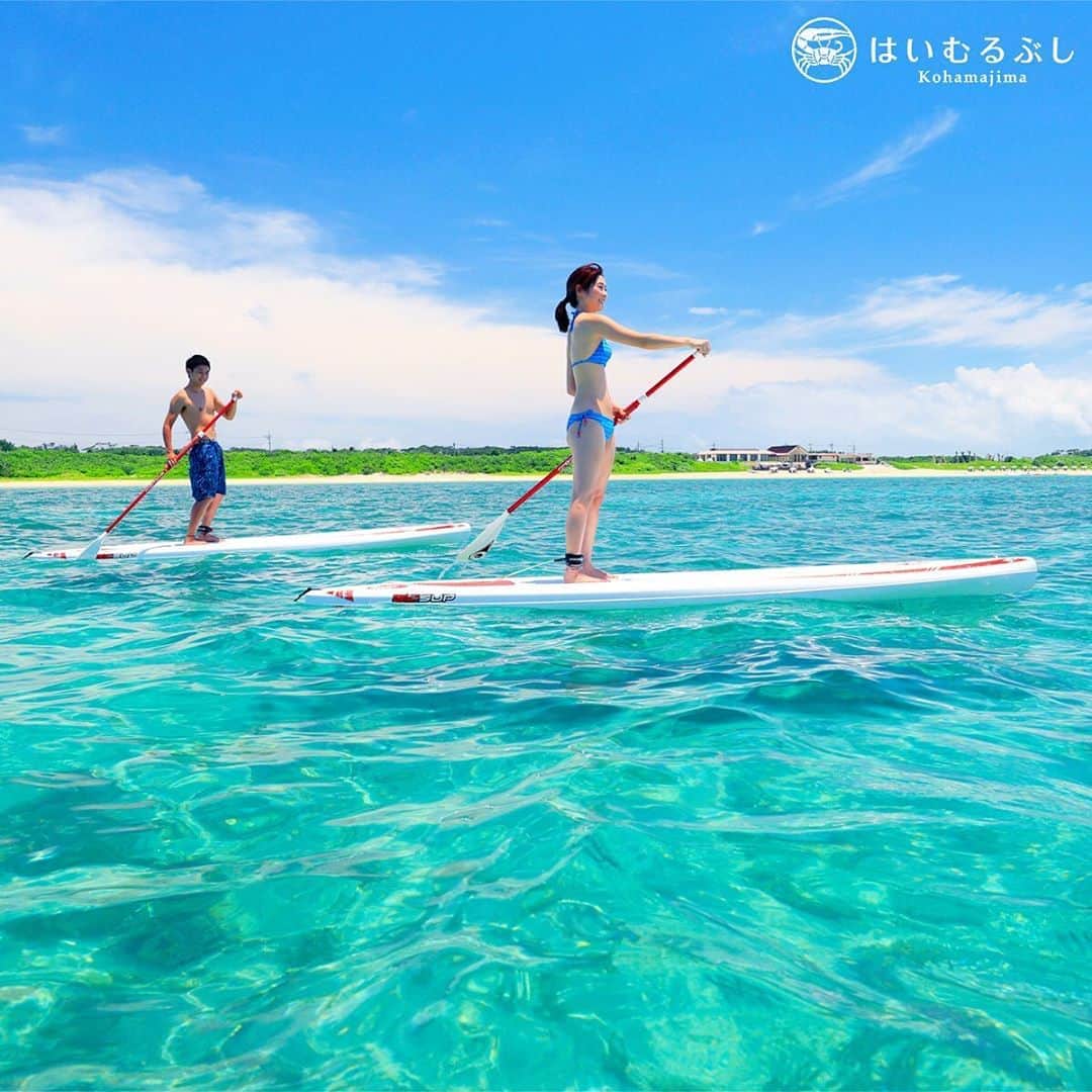 HAIMURUBUSHI はいむるぶしさんのインスタグラム写真 - (HAIMURUBUSHI はいむるぶしInstagram)「はいむるぶしビーチからSUPボードで沖合いに漕ぎ出し海上をお散歩。 海上からの絶景に心が躍ります。 #沖縄 #八重山諸島 #小浜島 #はいむるぶし #japan #okinawa #yaeyamaislands #kohamaisland #haimurubushi」3月1日 1時08分 - haimurubushi_resorts