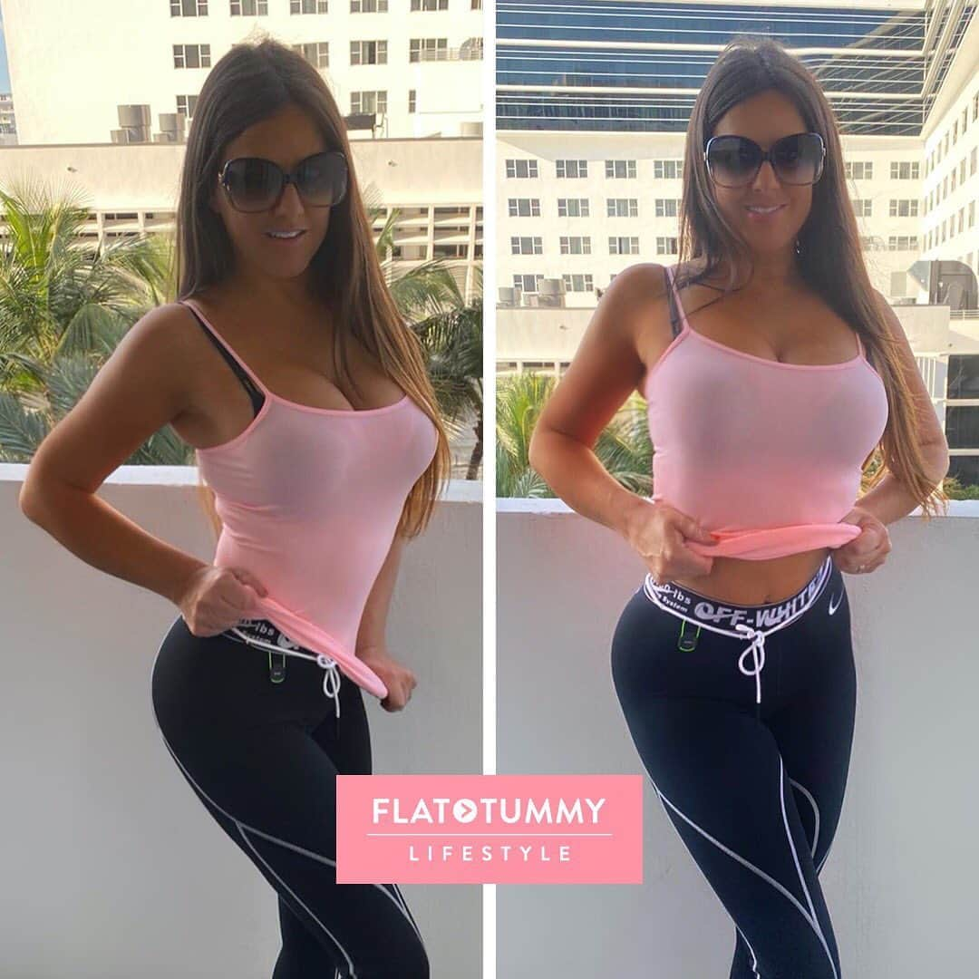 クラウディア・ロマーニさんのインスタグラム写真 - (クラウディア・ロマーニInstagram)「#ad Loving my @flattummyapp results 🔥 I’ve been working out more than ever recently, even at the beach! All of the workouts are equipment free and can be done anywhere, plus a personalized meal plan! Making 2020 the year I get in even better shape!😍 Download the free trial and start with me today.. ❤️❤️❤️」3月1日 2時50分 - claudia_romani