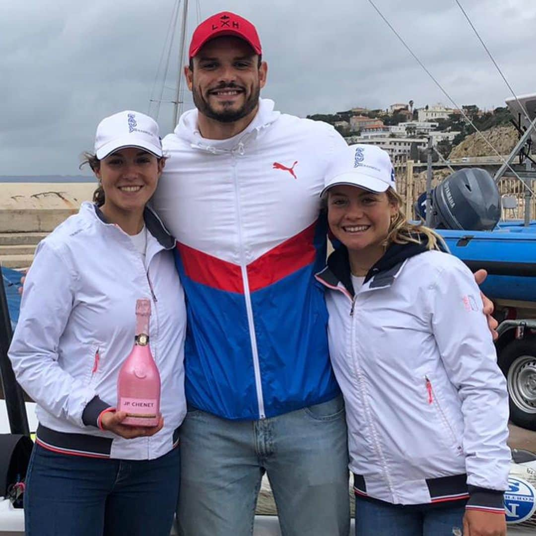 フローラン・マナドゥさんのインスタグラム写真 - (フローラン・マナドゥInstagram)「Champagne shower for the new boat of @pinkracerssailingfx 🍾  Good luck the futur great career 🥇  Fier d’être le parrain ⛵️」3月1日 3時08分 - florentmanaudou