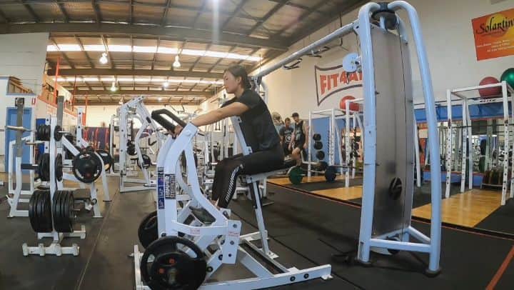 八木愛莉のインスタグラム：「オーストラリア合宿も残り2週間🤸🏋️🧘💪﻿ ﻿﻿ #gymlife#trainingcamp#australia#penrith#whitewater#gym#gymmotivation#upperbpdy#fitness#fit4all#nikewomen#nike#anacargo」