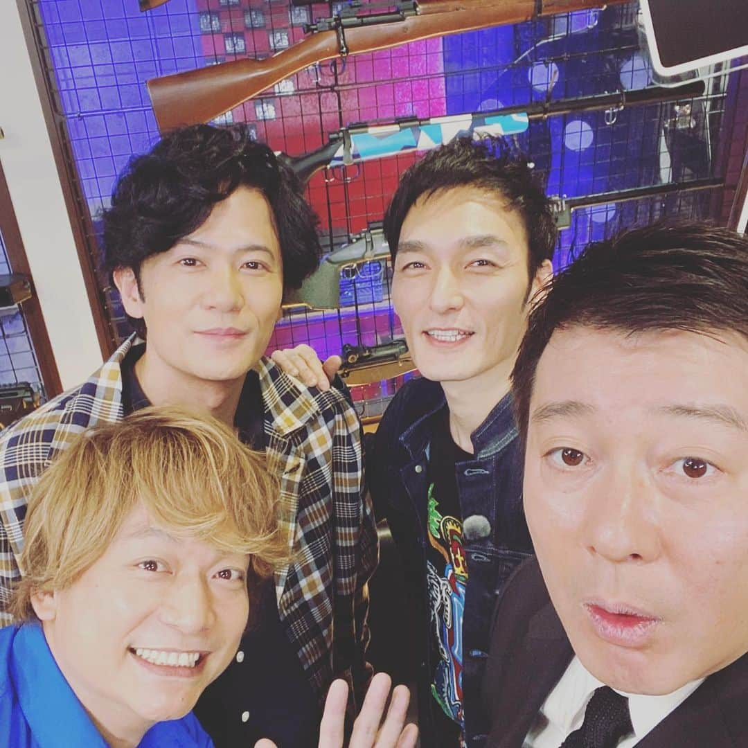 香取慎吾さんのインスタグラム写真 - (香取慎吾Instagram)「#ななにー 加藤さん ありがとうございました！ 楽しかった！ #加藤浩次 #香取慎吾 #稲垣吾郎 #草彅剛」3月1日 19時07分 - katorishingo_official