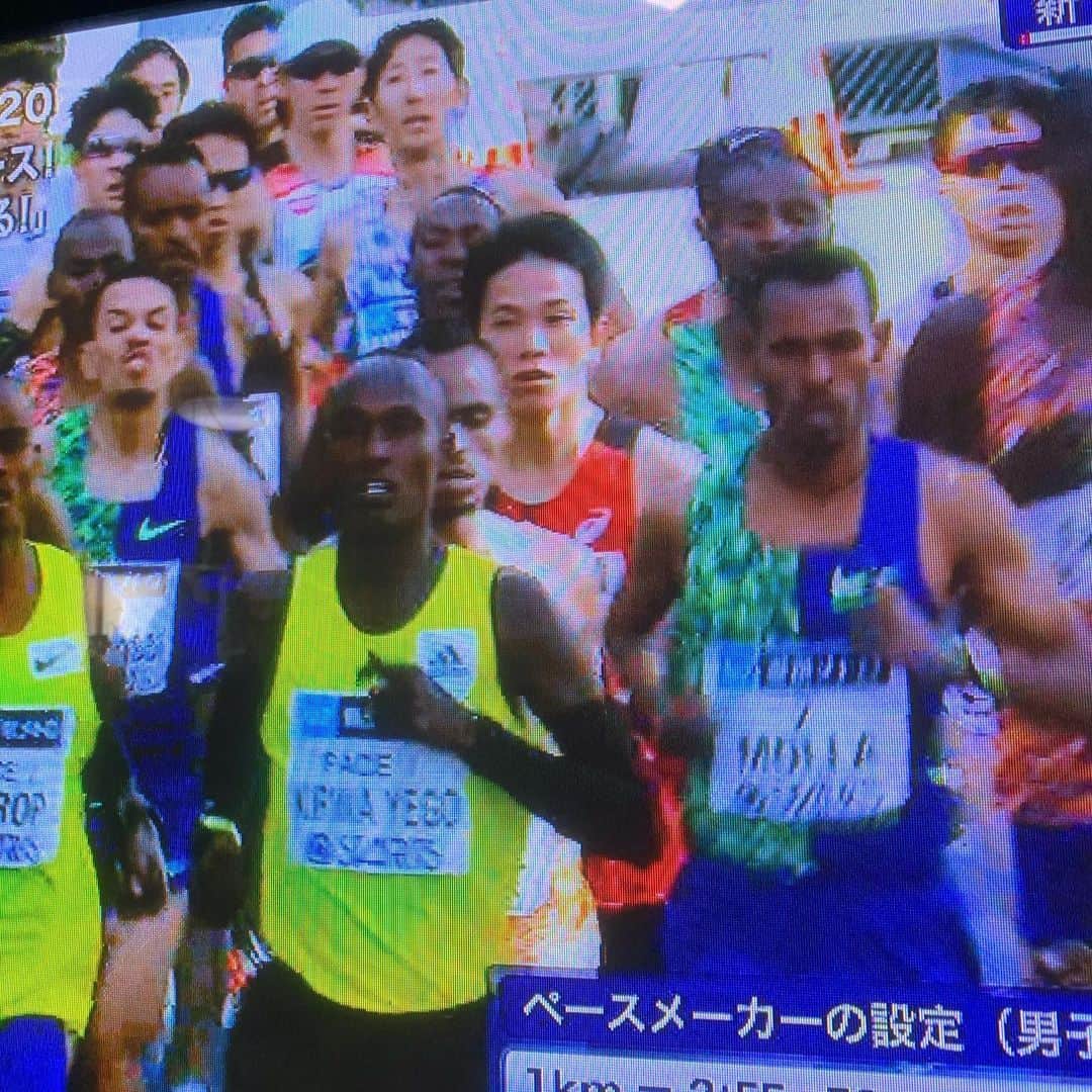 浅利そのみさんのインスタグラム写真 - (浅利そのみInstagram)「攻めの走り、かっこよかった！ 最後、少し笑顔が出てフィニッシュ。 お疲れ様でした。 ワクワクをありがとう。 泣ける。  #東京マラソン #東京マラソン2020 #井上大仁 選手 #山梨学院大学 #山梨学院大学陸上部 #私のことを知っている駅伝好きマラソン好きの皆さんはきっと浅利は落ち込んでるだろうと心配しているはず」3月1日 17時51分 - asarisonomi