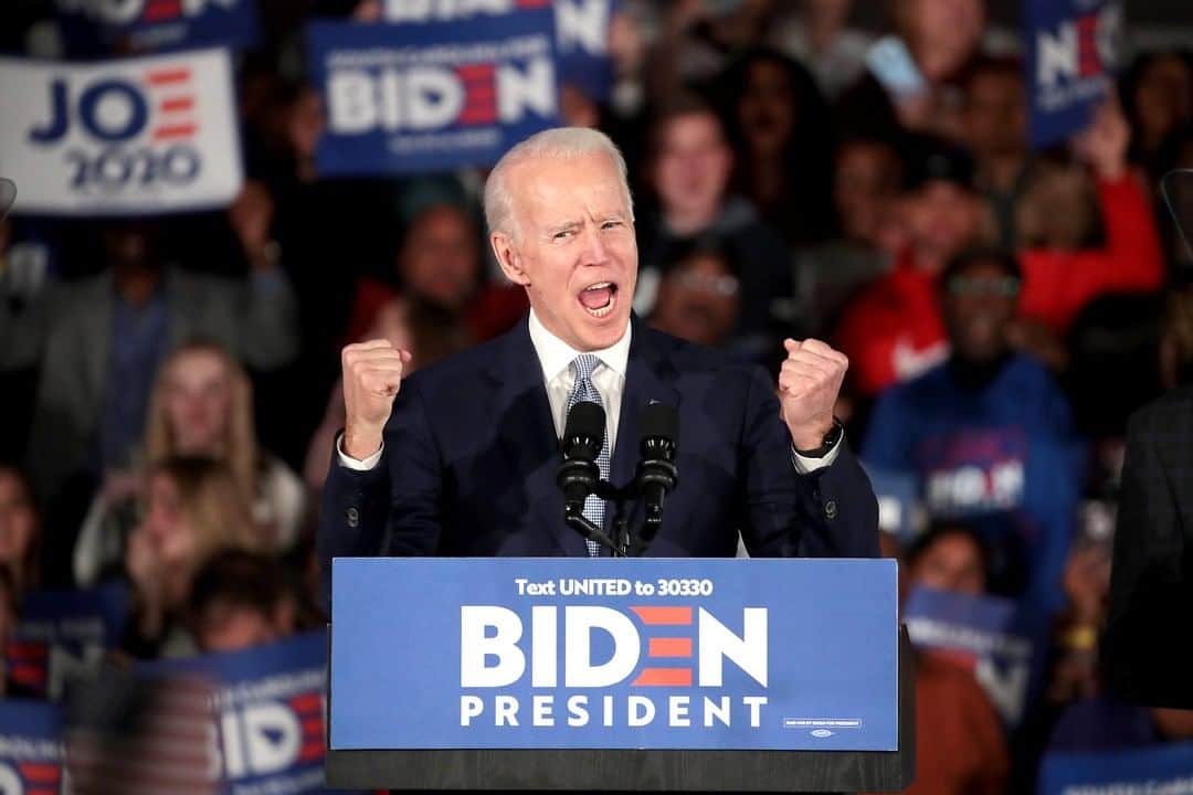 NBC Newsさんのインスタグラム写真 - (NBC NewsInstagram)「Joe Biden speaks following his projected win in the South Carolina primary⁠. .⁠ 📷 Scott Olson / @gettyimages」3月1日 11時01分 - nbcnews