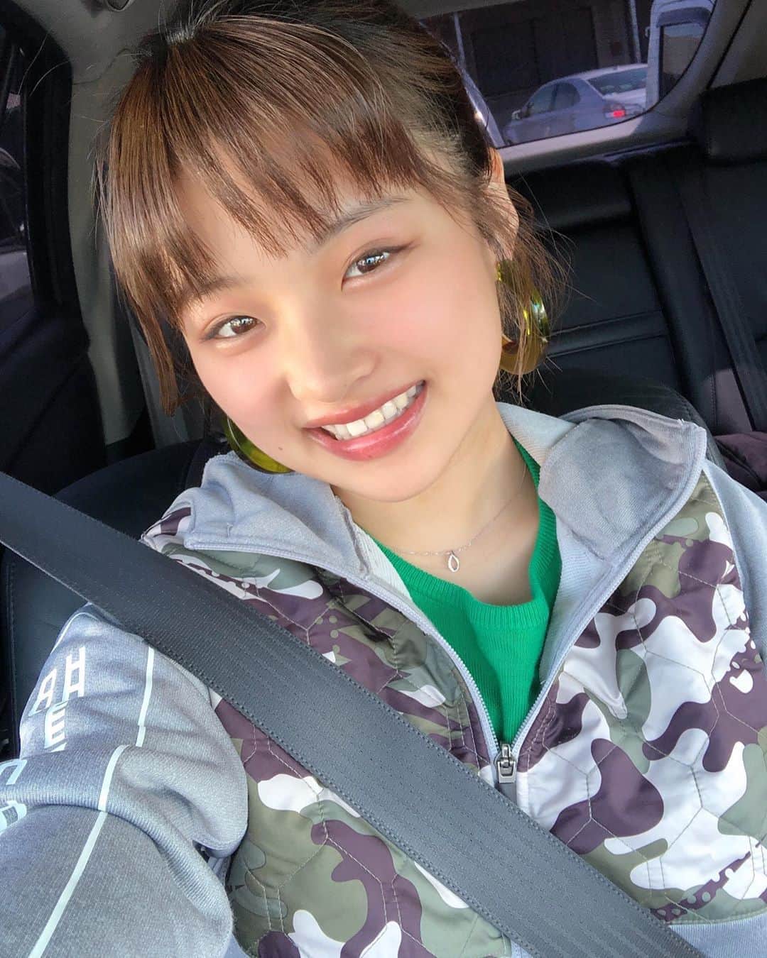 石井美音奈のインスタグラム：「お出かけーーー🤩🤩🤩」