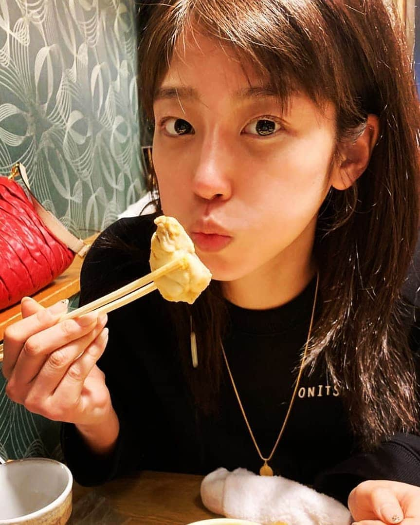 女子アナ集めのインスタグラム：「#岡副麻希  #女子アナ #セントフォース #餃子」