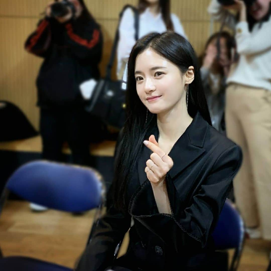コ・ボギョルのインスタグラム：「#하이바이마마 제작발표회 ♡」