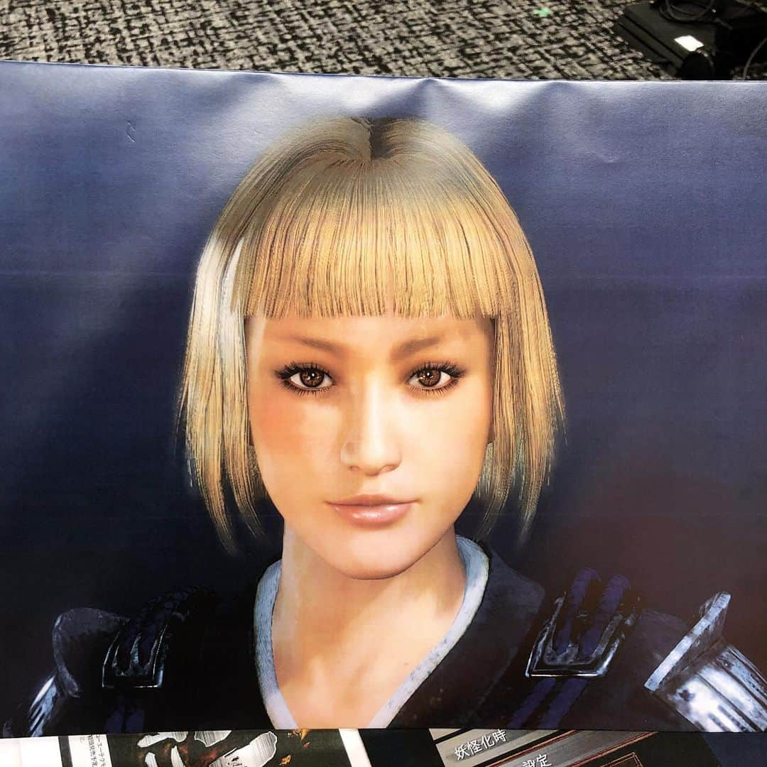 IMALUさんのインスタグラム写真 - (IMALUInstagram)「ゲームマニアックスで、#仁王 2 プロデューサーさんが来てくださり、なんと私のアバター を作ってくださいました🔥🔥🔥🔥🔥🔥🔥 めちゃめちゃ美化されてる🔥🔥🔥🔥うれしい🔥🔥🔥🔥 #ゲーマニ」3月1日 14時47分 - imalu_0919