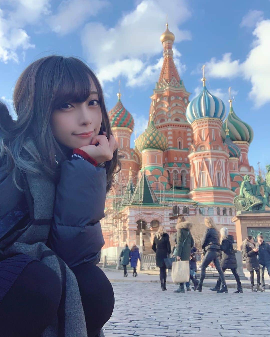 宮本彩希のインスタグラム：「🇷🇺 #russia #moscow」