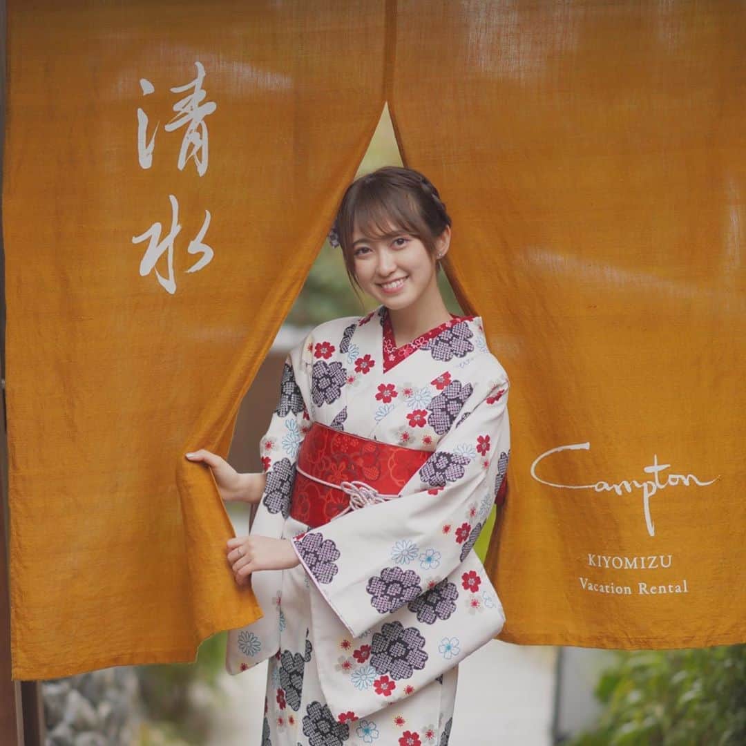 佐々木舞音のインスタグラム：「🧸✨ 久しぶりに着物を着ました👘和服すきです！ .  #着物 #和服 #散歩」