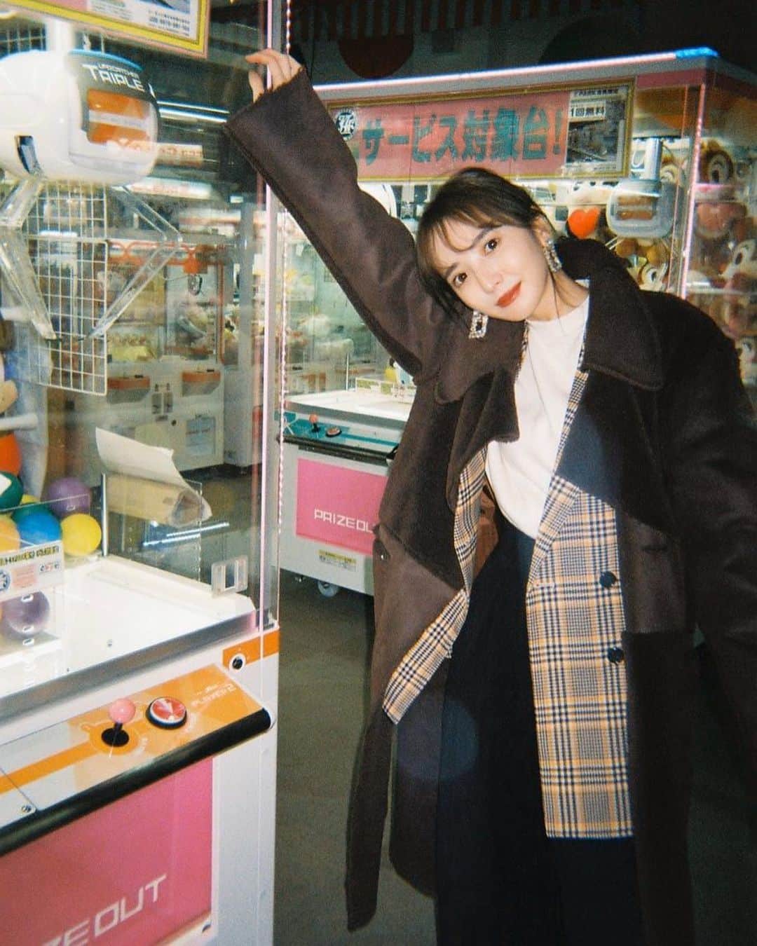 平木愛美のインスタグラム：「いつかの。love🥀🎮 #film」