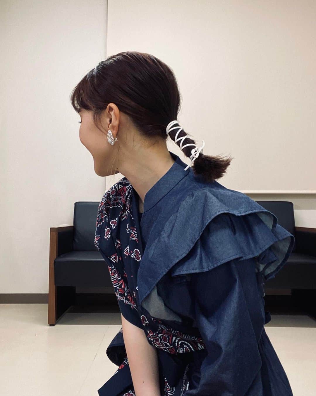 百田夏菜子さんのインスタグラム写真 - (百田夏菜子Instagram)「絶妙なバランスにときめいたお洋服💙」3月1日 22時05分 - kanakomomota_official