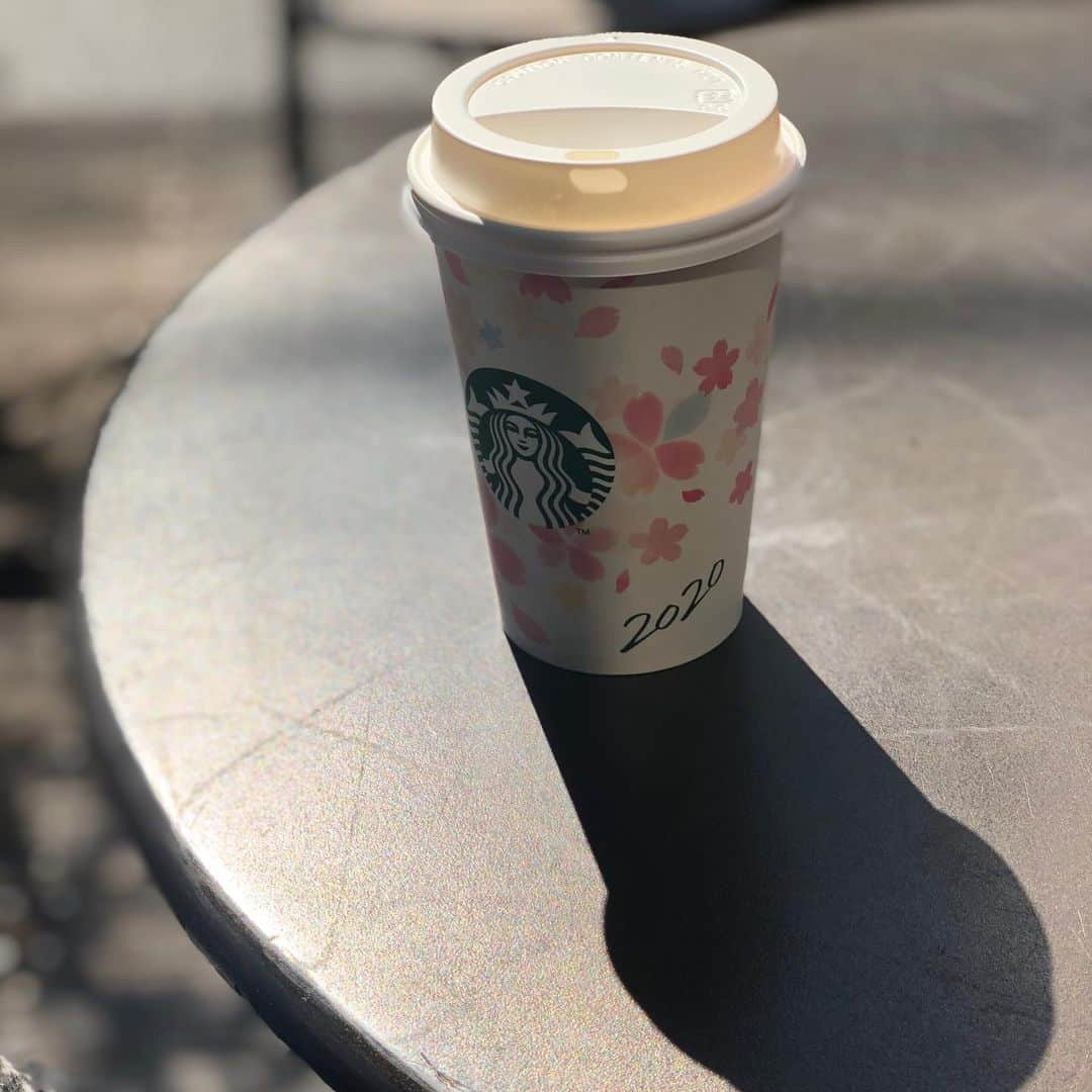 佐藤楓さんのインスタグラム写真 - (佐藤楓Instagram)「#starbucks #spring #cherryblossom #coffee」3月2日 0時12分 - kaede_sato