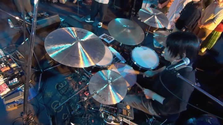 吉澤響のインスタグラム：「20191228 大阪TRAD 『雨のぼり』/ セカイイチ  #セカイイチ #live #drums #drummer」