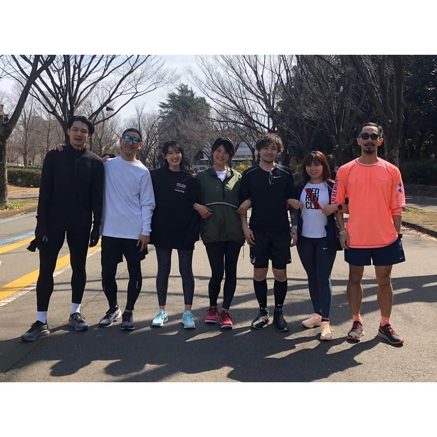 中村優さんのインスタグラム写真 - (中村優Instagram)「昨日はラン仲間たちと駒沢RUN🏃‍♂️🏃‍♂️🏃‍♀️🏃‍♀️🏃‍♂️🏃‍♀️🏃‍♂️#愛という名のもとに」3月2日 13時49分 - nkmr_yu